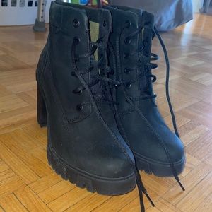 Timberland heeled boots
